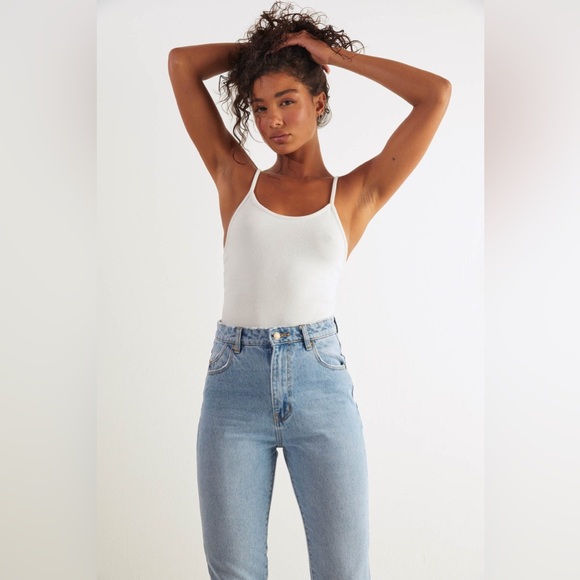 ROLLA'S Dusters High Rise Slim Jeans Blue Size 26 - Picture 2 of 14